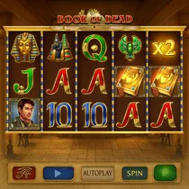 JackpoTraider - Book of Dead Slot Game - Play'n GO Pokie