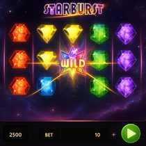 JackpoTraider - Starburst Slot Game - NetEnt